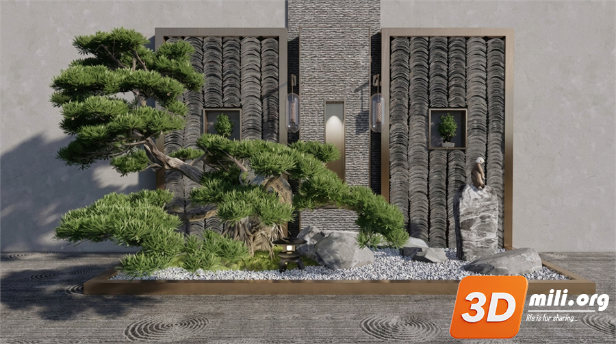 Rockery Skp Files